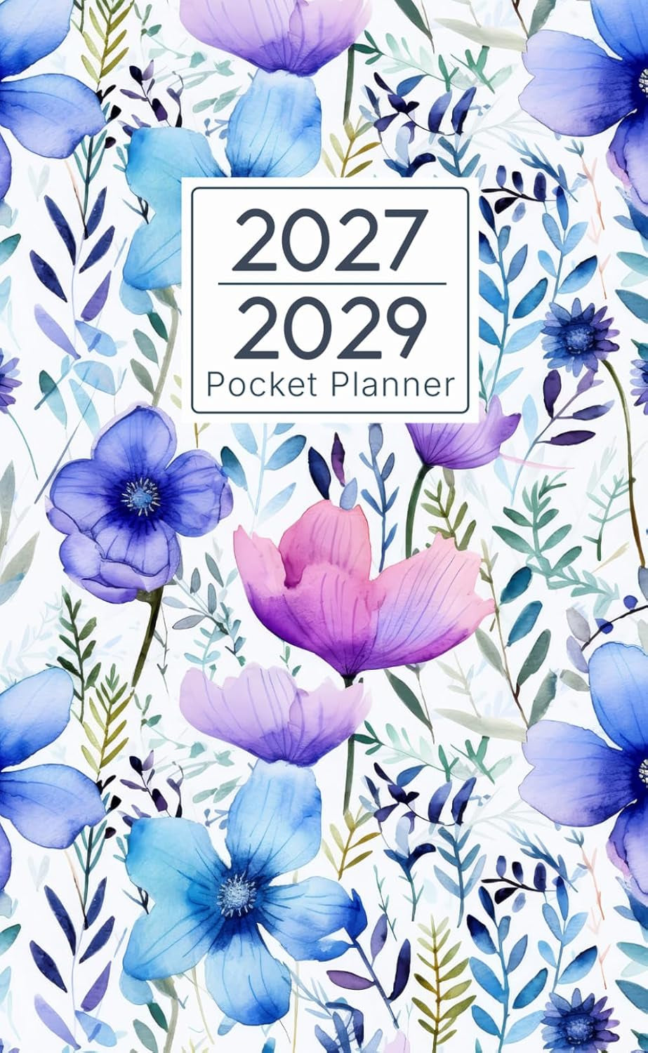 2027-2029 pocket calendar: 3 Year Monthly Pocket Planner ( January 2027 to December 2029 )