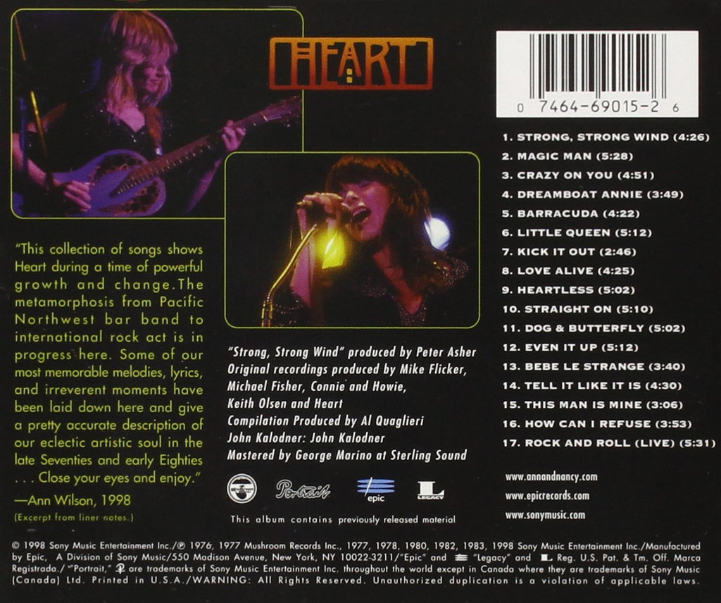 Heart - Greatest Hits