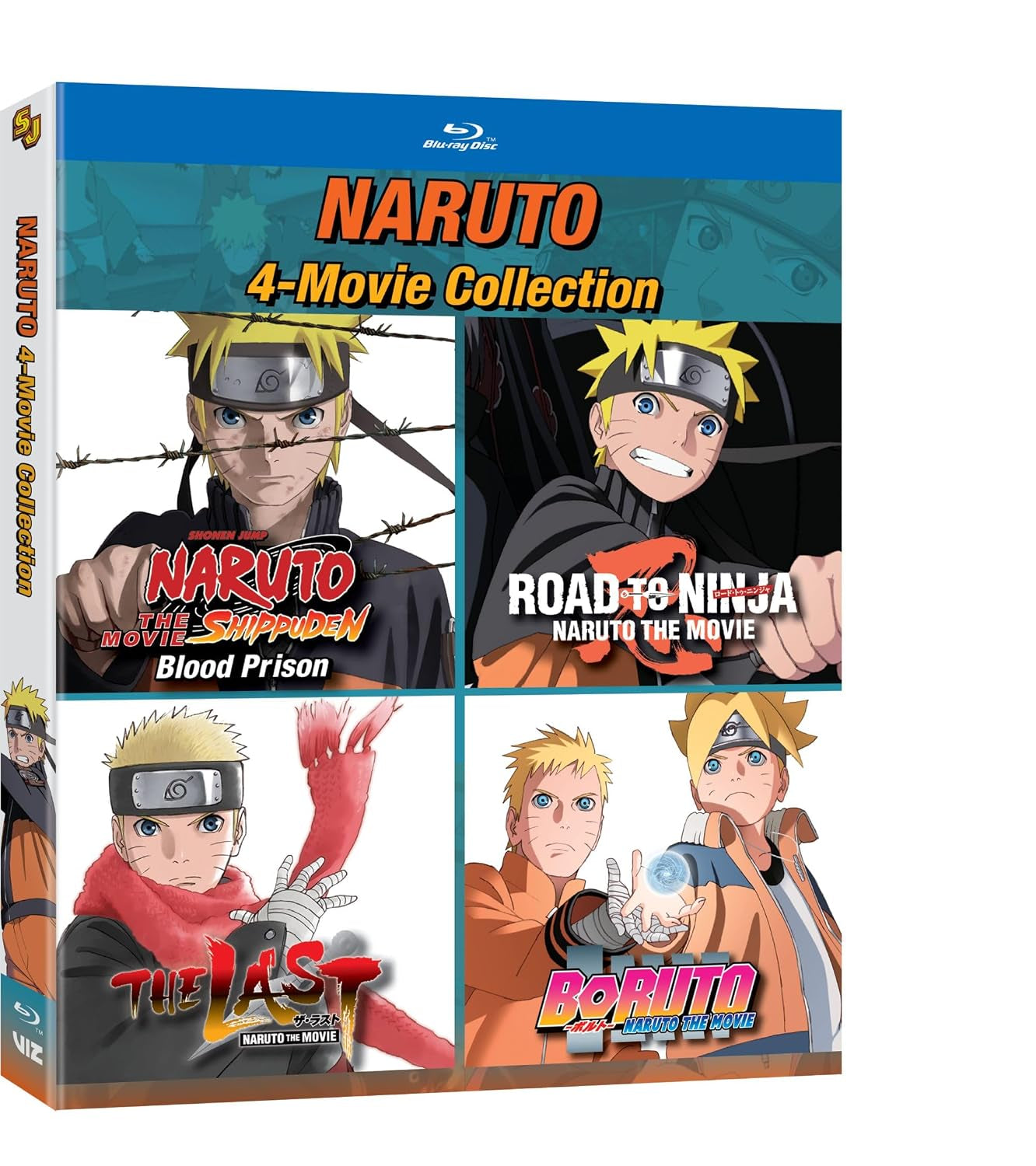 Naruto: 4-Movie Collection (BD) [Blu-ray]