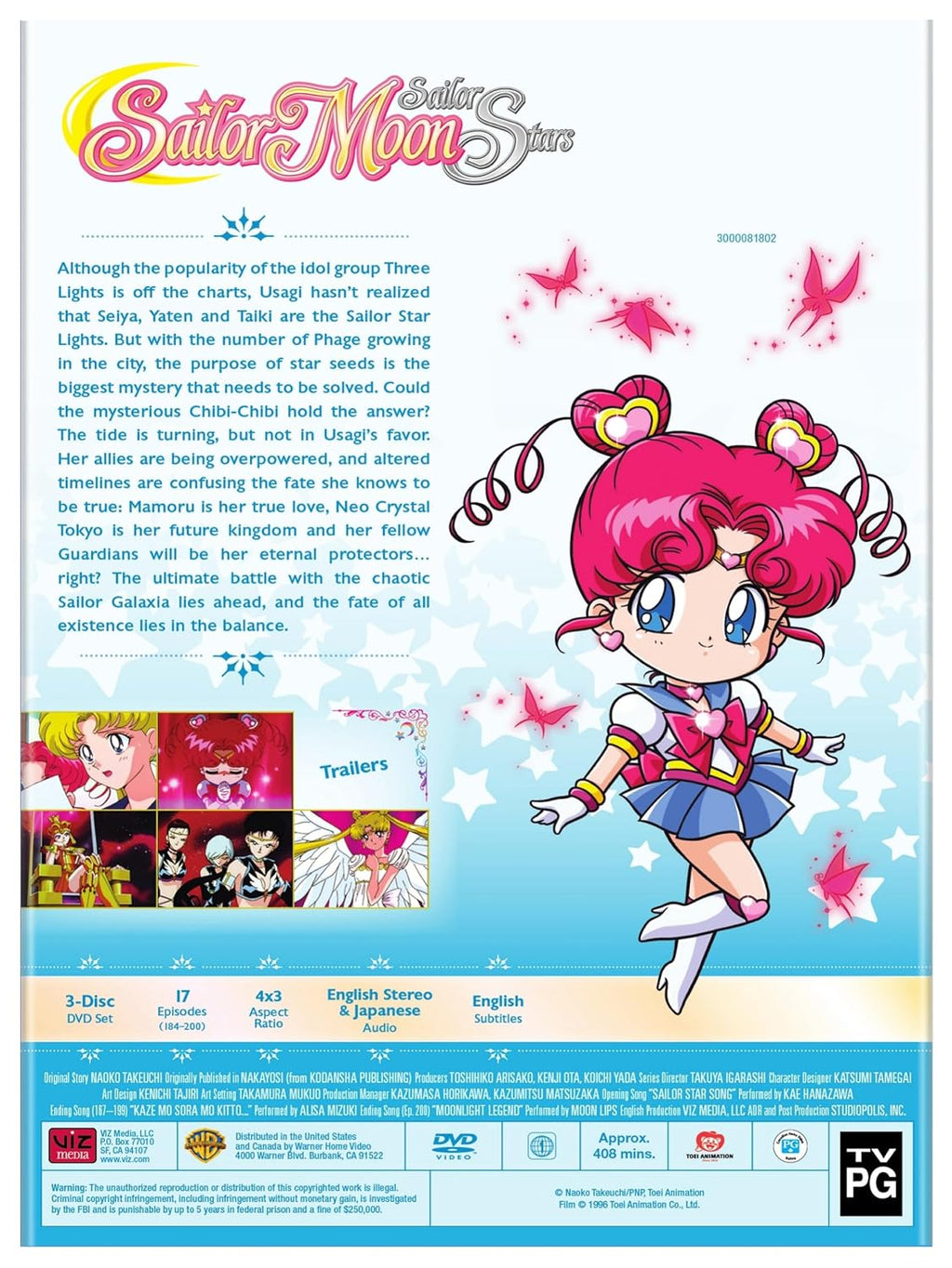 Sailor Moon Sailor Stars Pt. 2 (S5) (DVD)