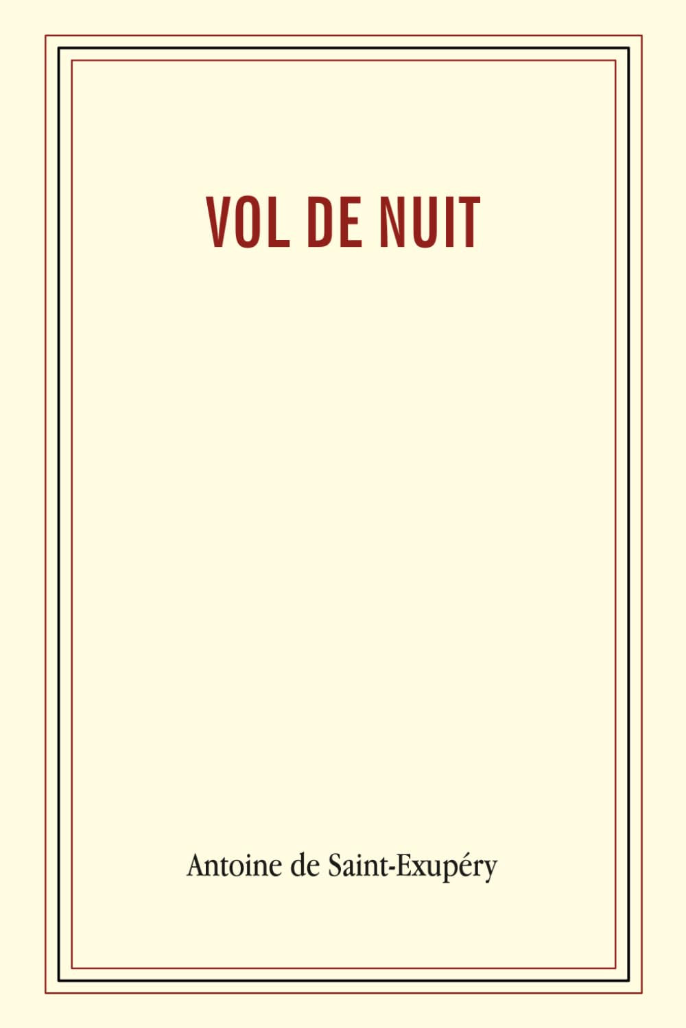 Vol de nuit (French Edition)