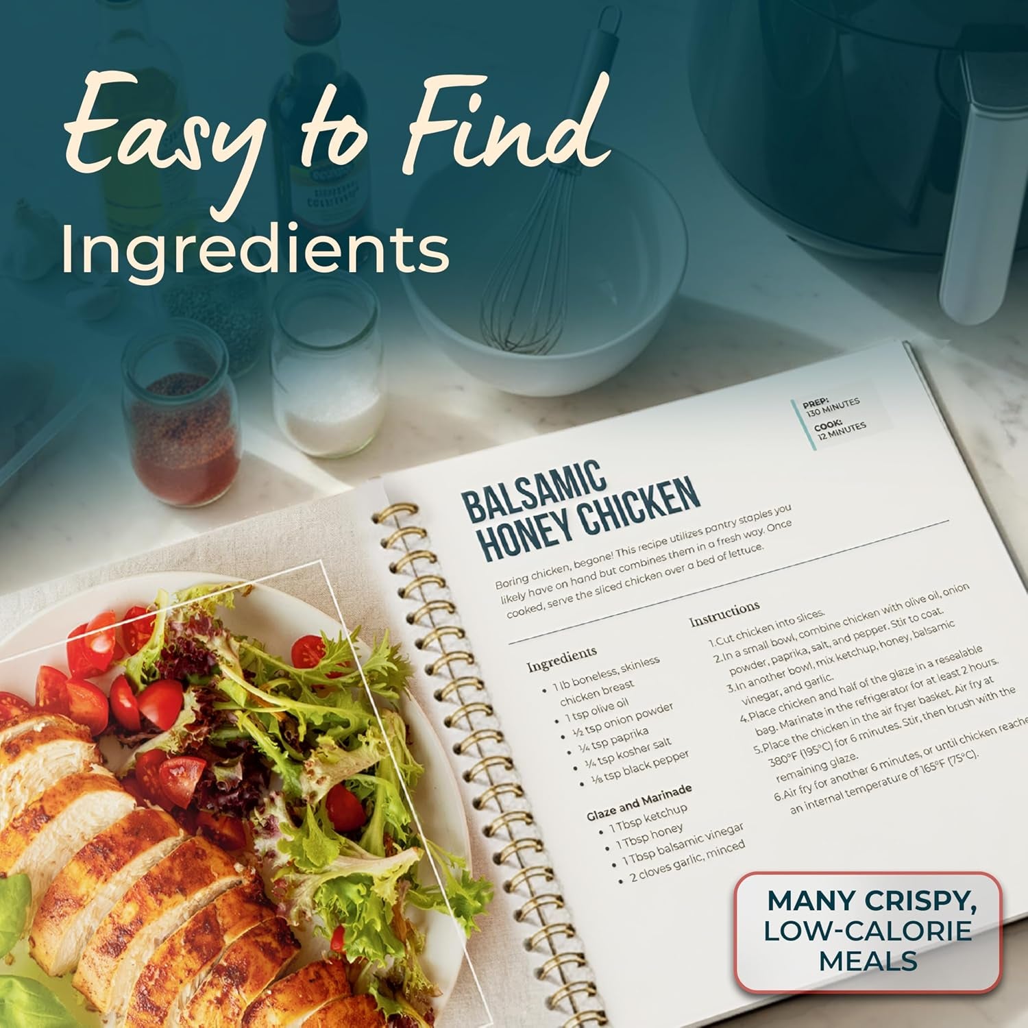 Cathy Yoder’s Air Fryer Cookbook for Two (2026): Easy, Healthy Air Fryer Recipes Cookbook with Pictures, Quick Cooking for Two, Airfryer Cookbooks, Beginners to Advanced