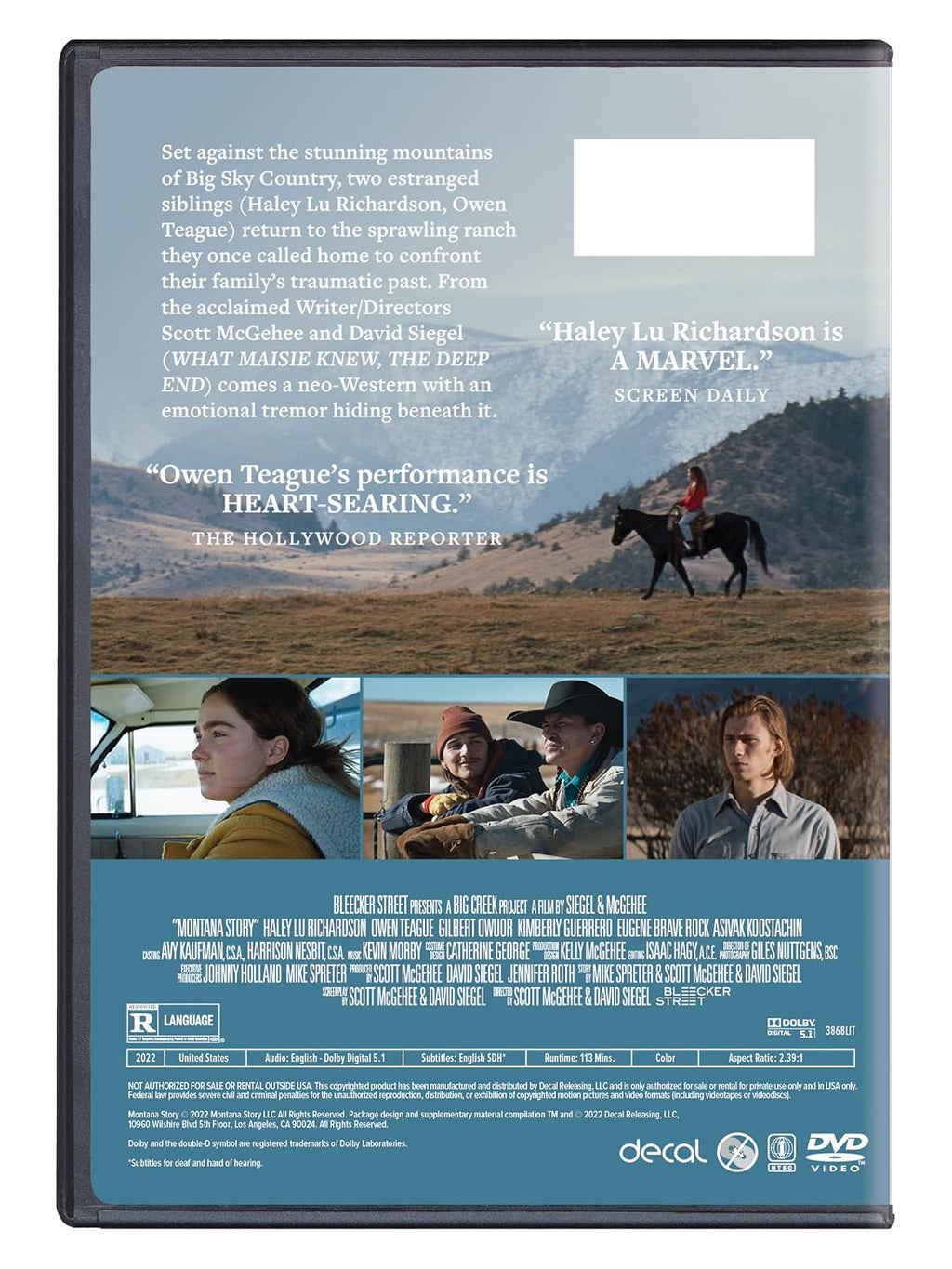 MONTANA STORY