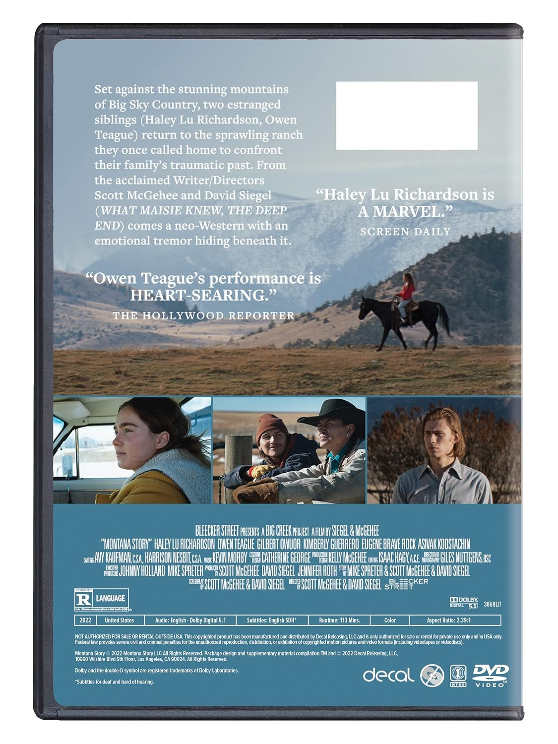 MONTANA STORY