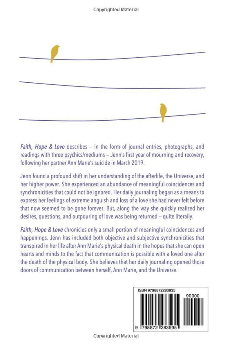 Faith, Hope & Love: A Survivor's Memoir