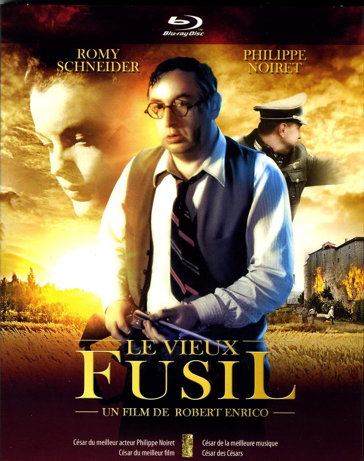 The Old Gun (1975) ( Le Vieux fusil ) ( Abschied in der Nacht ) [ Blu-Ray, Reg.A/B/C Import - France ]