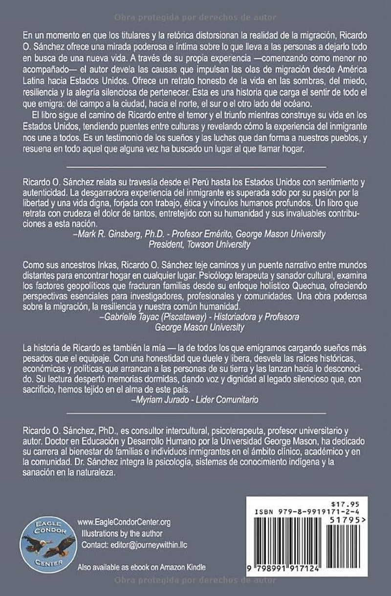 Antes y Después de la Frontera: El Espíritu de un Inmigrante (Spanish Edition)