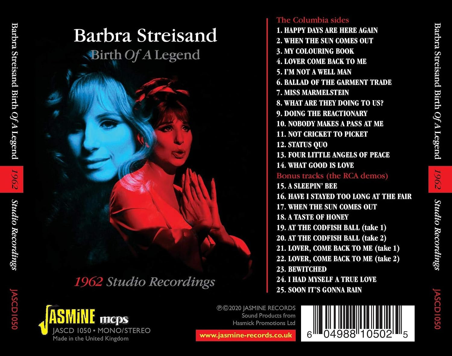Birth Of A Legend - The 1962 Studio Recordings ORIGINAL RECORDINGS REMASTERED