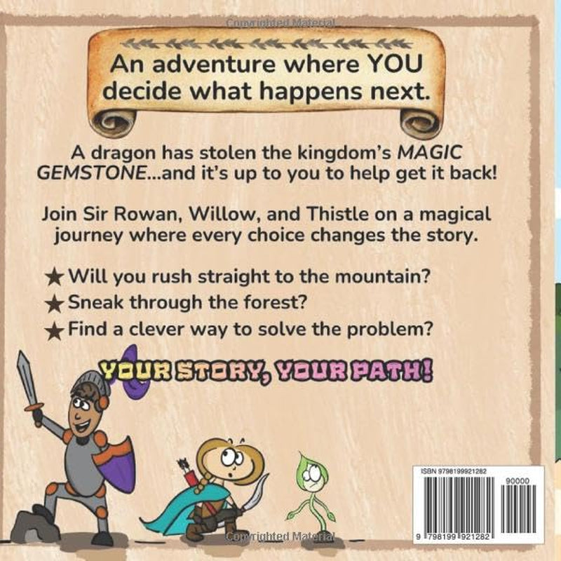 The Dragon of Everbloom Castle: A Choose Your Path Book for Kids Ages 4-8 | An Interactive Fantasy Story with 3 Endings (The Storypath Adventures)