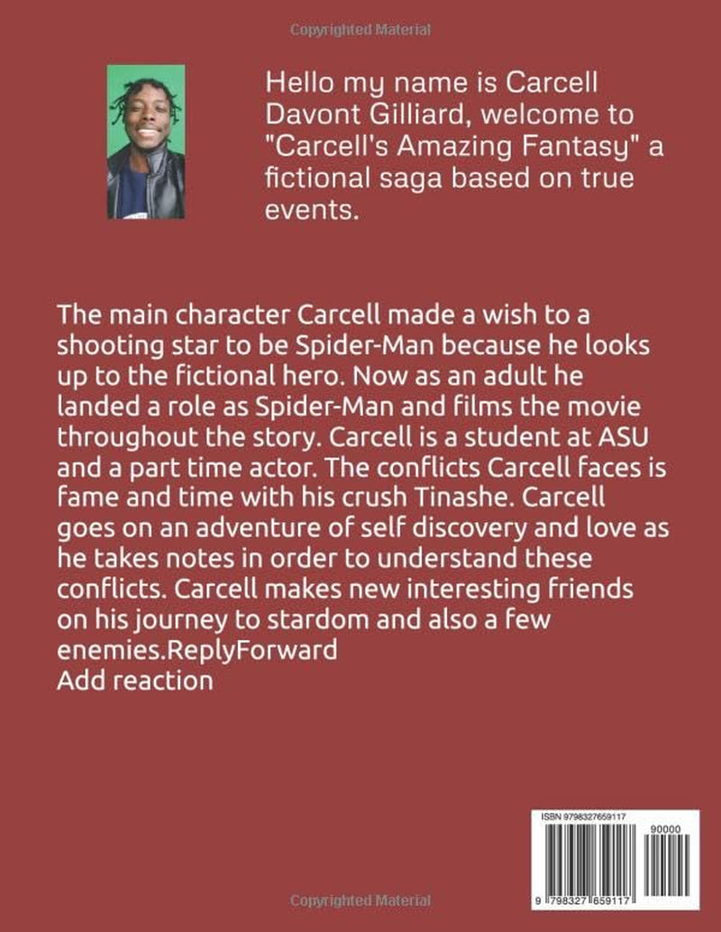Carcell's Amazing Fantasy: Book 1