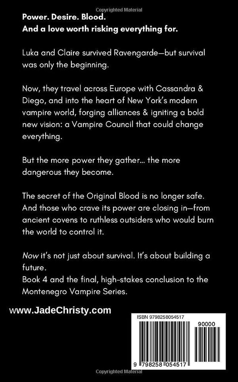 Blood & Salvation: A Modern Vampire Romantasy (Vampire of Montenegro Series)