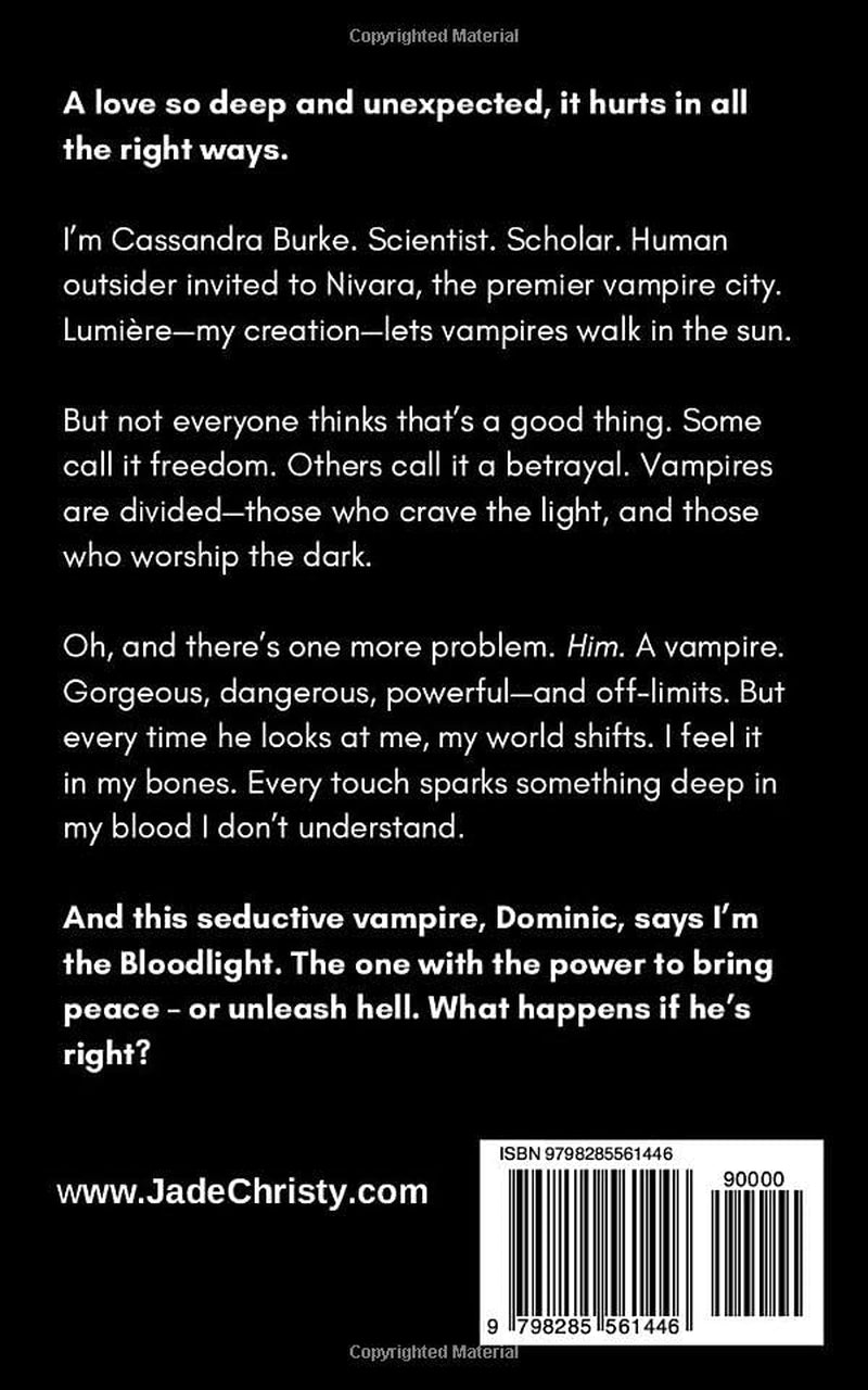 The Light of Blood: A Vampire Romantasy (The Bloodlight Lumière Series)
