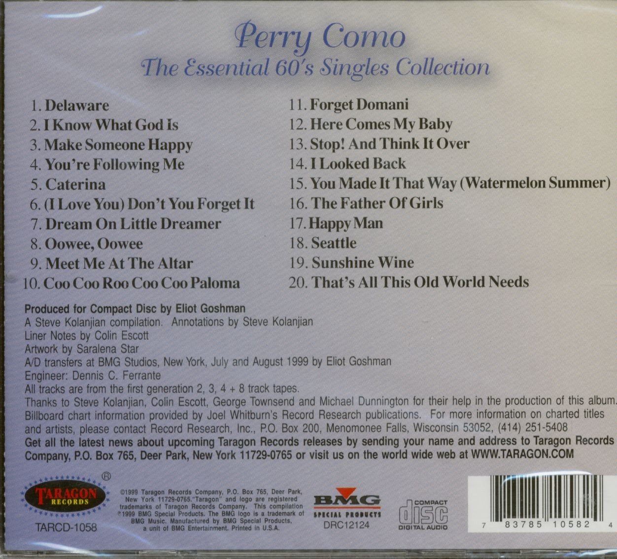 Essential 60's Singles Collection