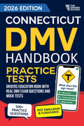 Connecticut DMV Handbook: Practice Drivers Test Guide and Drivers Education Book | 500+ Real Exam Questions, Mock Tests & Full Progress Tracking