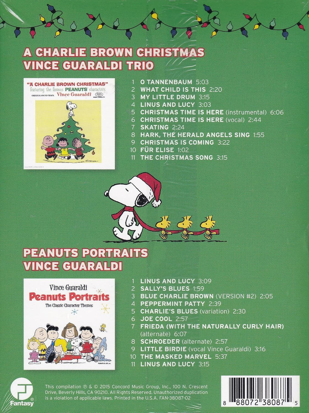 Oscd Vg Charlie Brown Christmas Gift Set