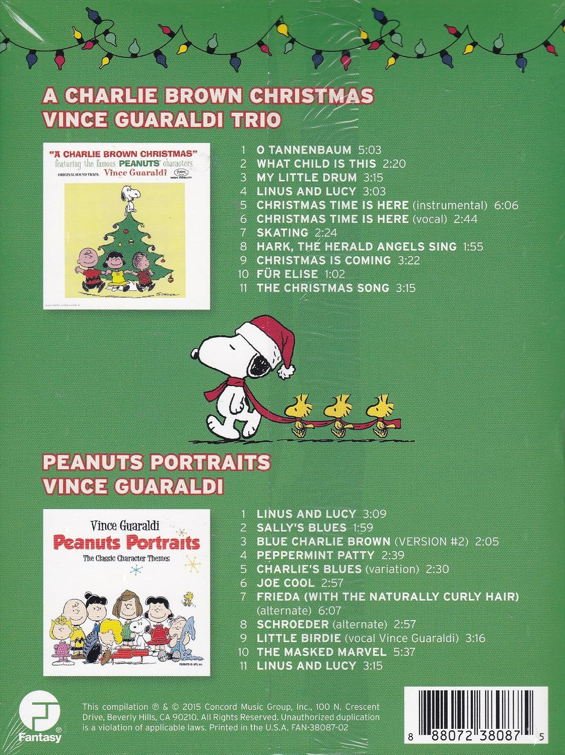 Oscd Vg Charlie Brown Christmas Gift Set