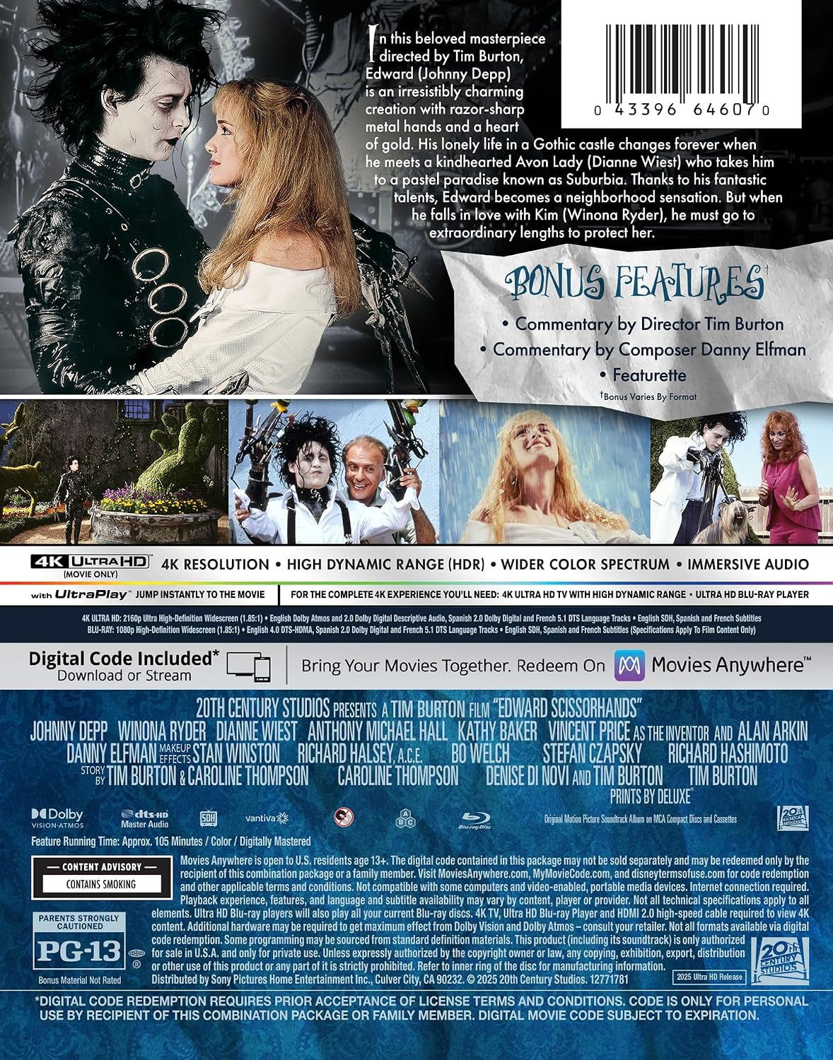 Edward Scissorhands - 4K + Digital