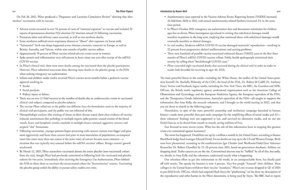 Pfizer Papers: Pfizer's Crimes Against Humanity