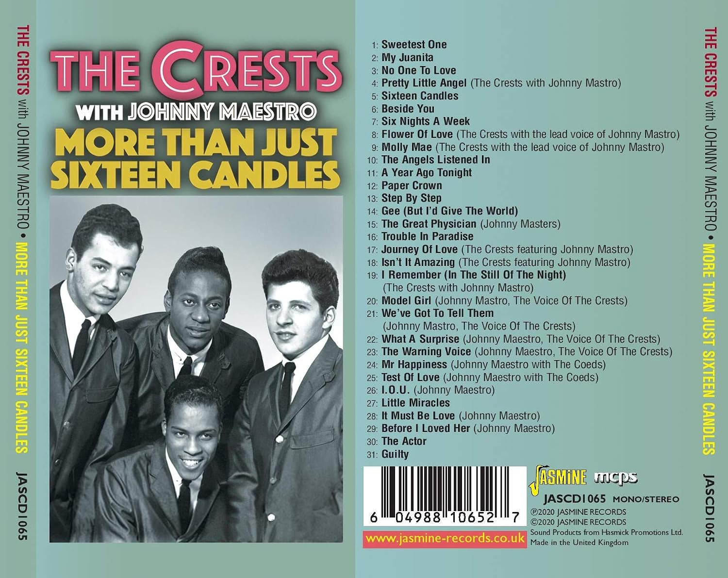 More Than Just Sixteen Candles ORIGINAL RECORDINGS REMASTERED