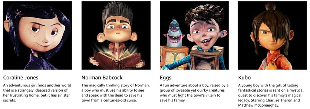 The Ultimate Laika Collection (Coraline / ParaNorman / The Boxtrolls / Kubo and the Two Strings) - [DVD]