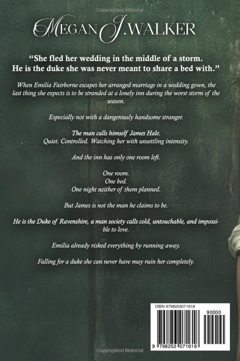 A Runaway Bride in the Duke’s Bed: A Historical Steamy Regency Romance Novel (Dukes and Roses)