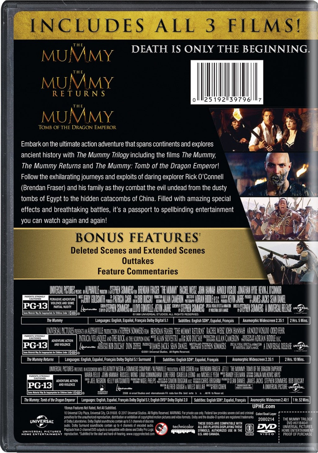 The Mummy Trilogy [DVD]