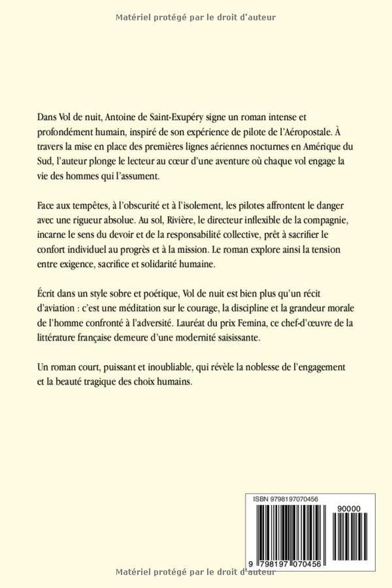 Vol de nuit (French Edition)