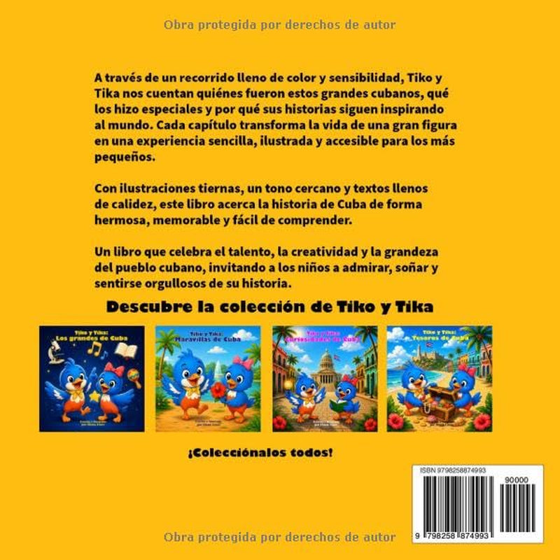 Tiko y Tika: Los grandes de Cuba (Spanish Edition)