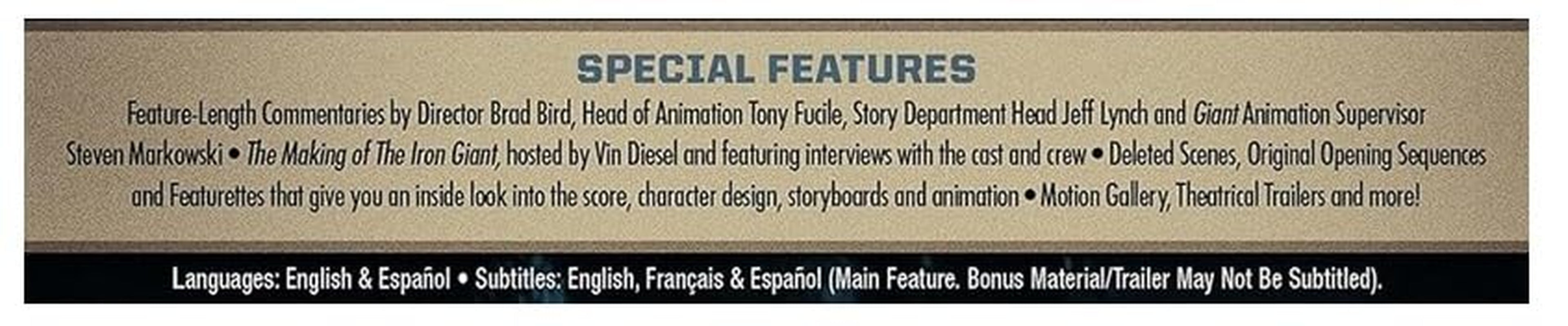 The Iron Giant (1999) - Signature Edition DVD