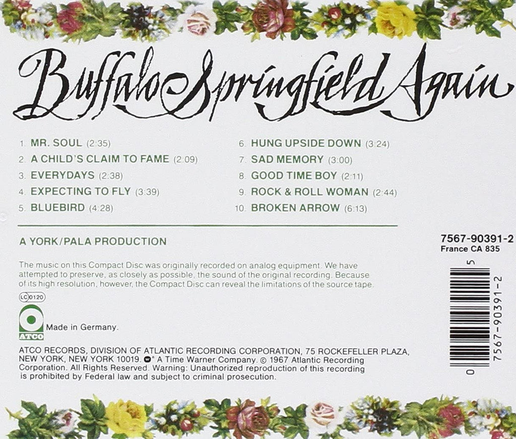 Buffalo Springfield Again [CD]