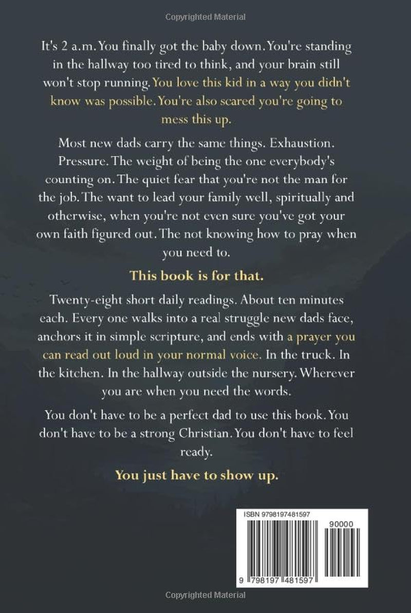 Prayers for New Dads: A 28-Day Devotional for First-Time Fathers on Faith, Fatherhood, and Leading Your Family with Strength