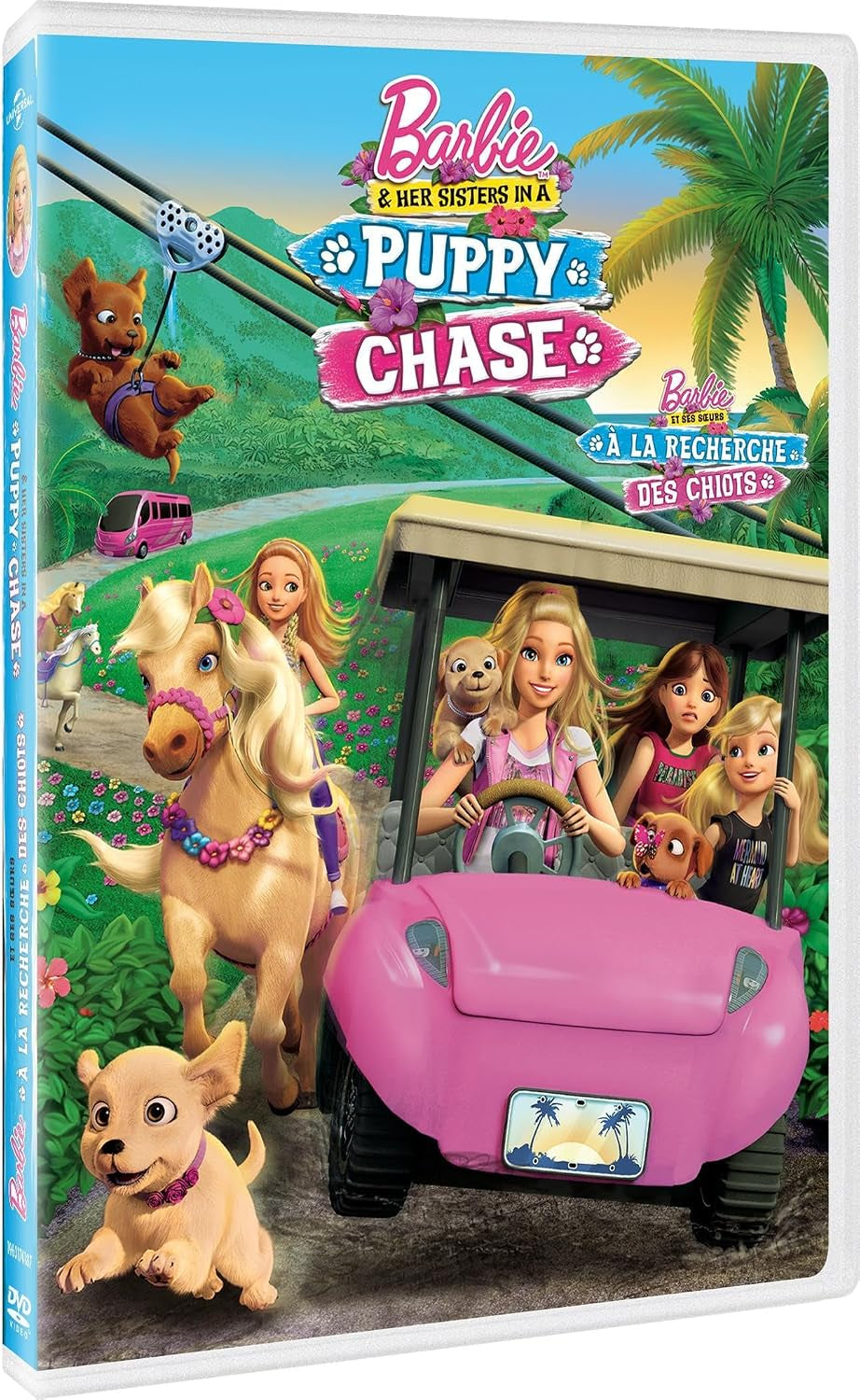 Barbie & Her Sisters in a Puppy Chase (DVD)