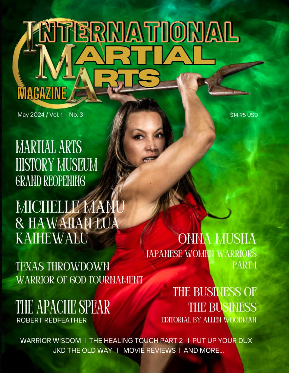 International Martial Arts Magazine Volume 1 Number 3: May Issue 2024