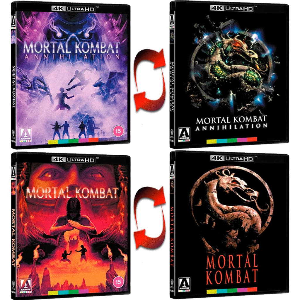 Mortal Kombat Kollection - (Mortal Kombat / Mortal Kombat: Annihilation) [Special Bonus Features / Reversible cover] [1995-1997] [4K Ultra HD] [Region Free]