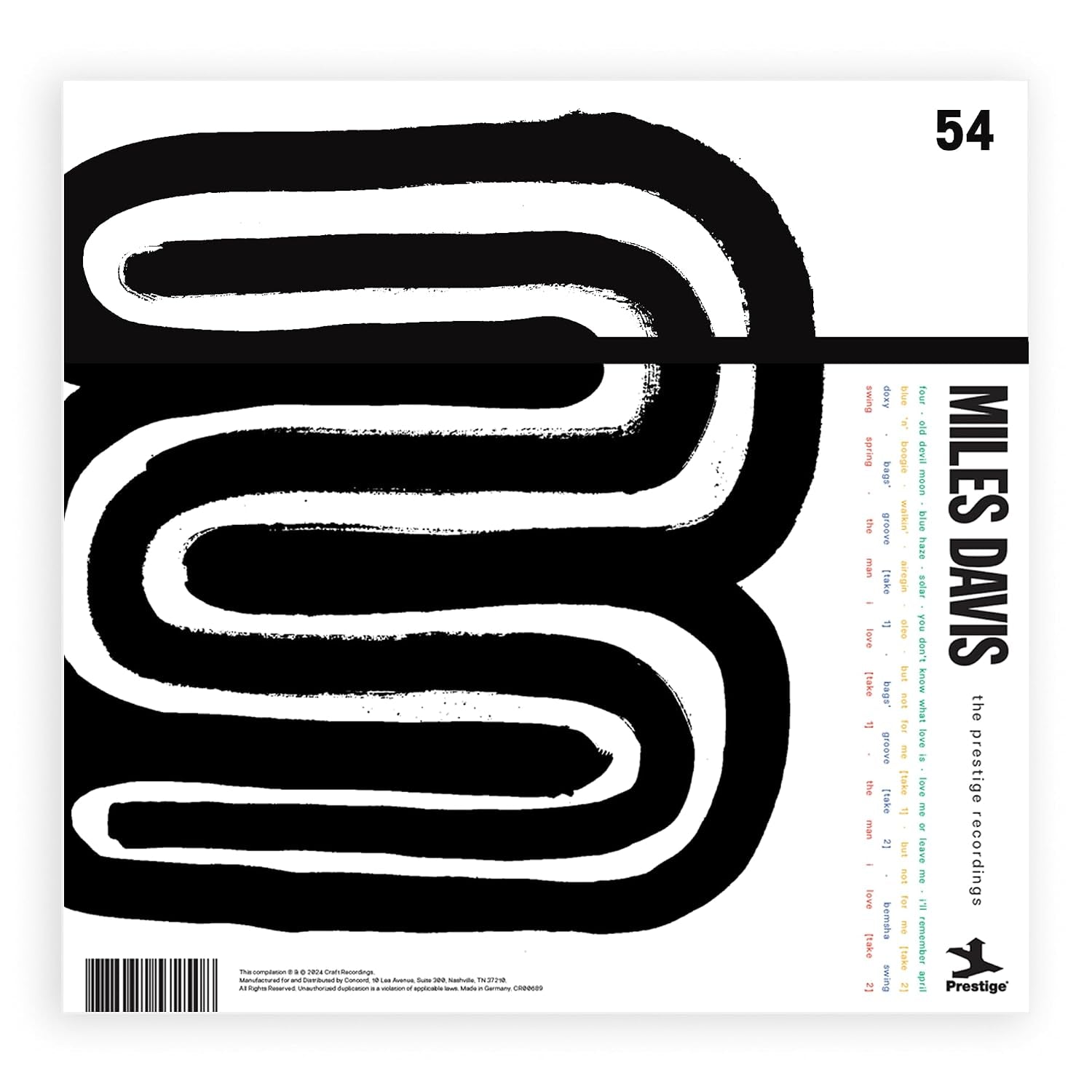 Miles '54: The Prestige Recordings [4 LP]