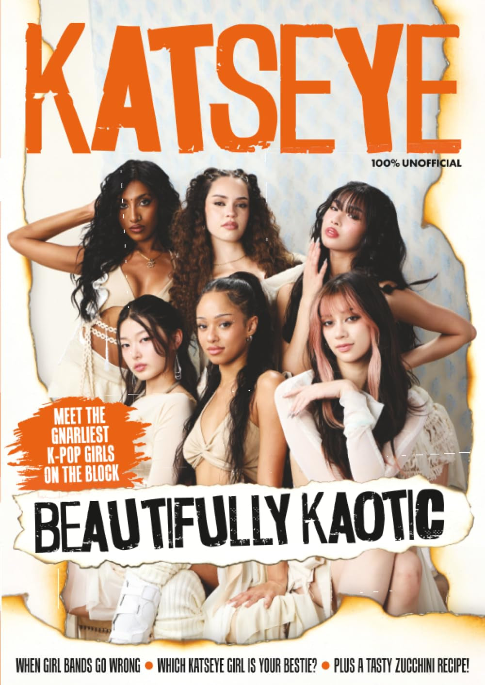 KATSEYE Special Edition Fan Book Magazine: Pop Star Academy Behind-the-Scenes | 100% Unofficial Fan Guide & Photos | K-Pop Girl Group Collectible