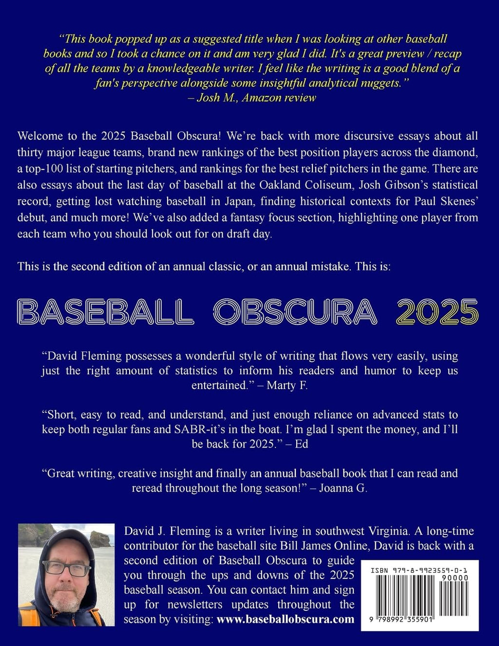 Baseball Obscura 2025