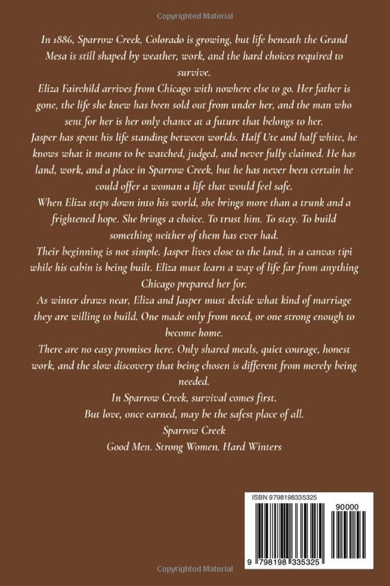 Eliza of Sparrow Creek Book 5 of the Sparrow Creek Saga: A Slow-Burn Western Historical Romance in 1880s Colorado