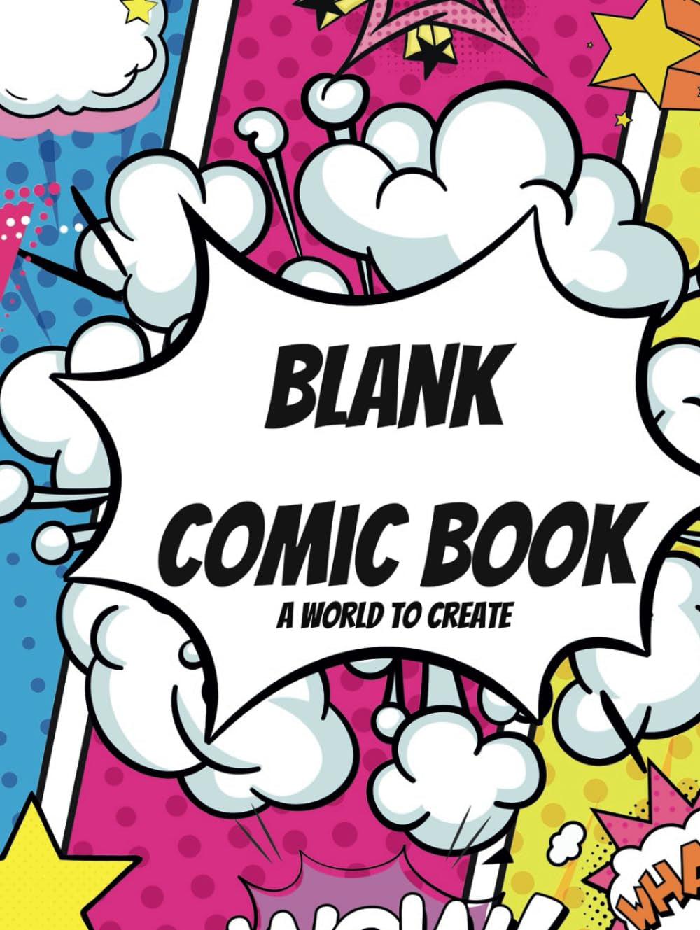 Blank Comic book: Draw your adventures - Variety of FunTemplates - For Kids and Adults- Over 100 pages