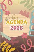 Agenda Settimanale 2026 – Planner 12 Mesi Gennaio-Dicembre - Note, Obiettivi, To-Do, Money Balance (Italian Edition)