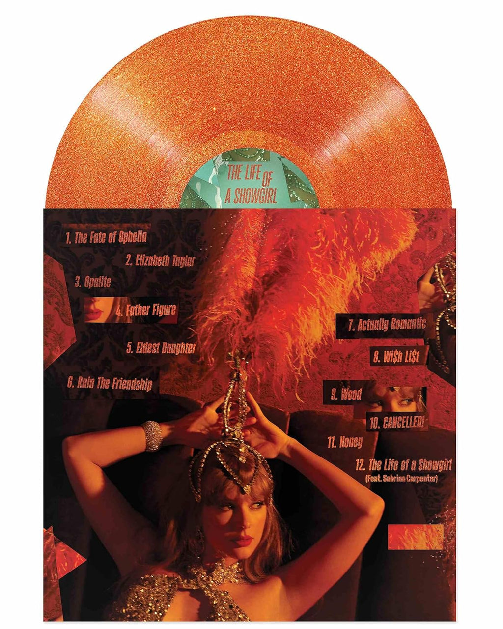 The Life of a Showgirl[Sweat & Vanilla Perfume Orange Glitter Vinyl]