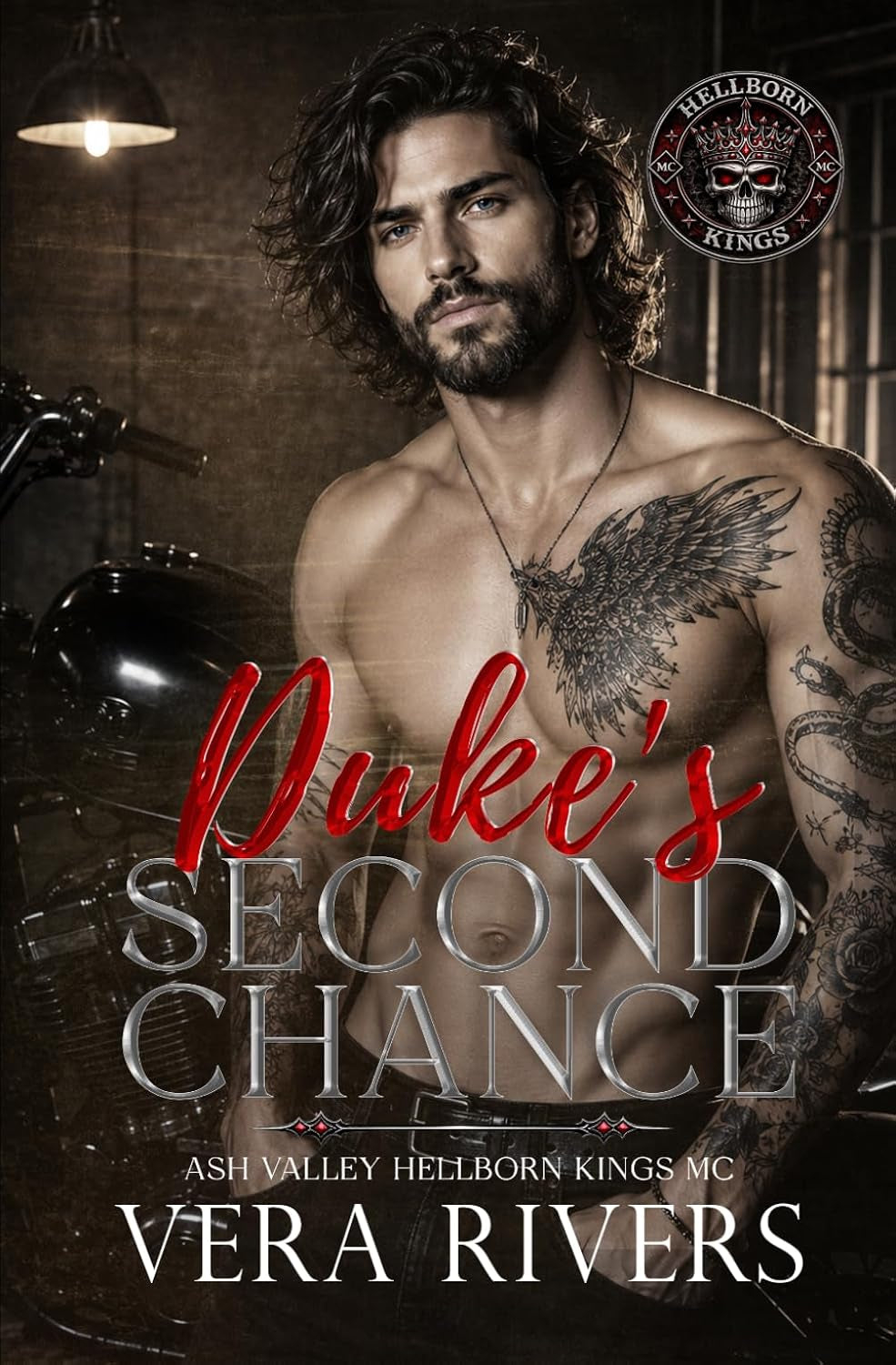 Duke's Second Chance: A Secret Baby Instalove MC Romance (Ash Valley Hellborn Kings MC)