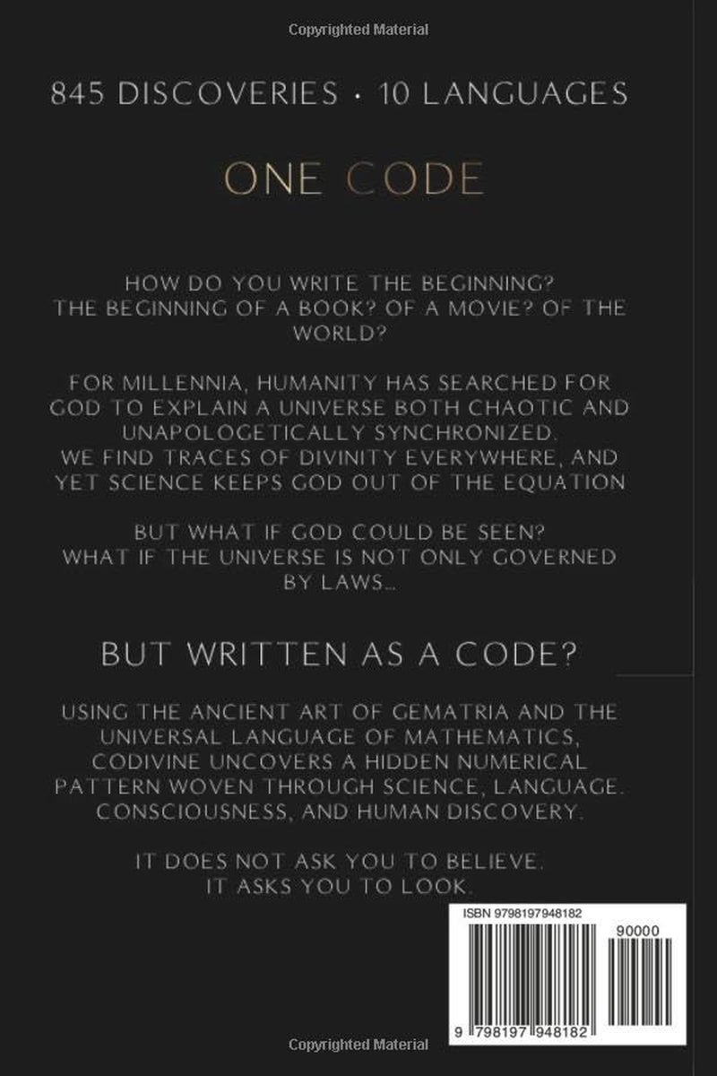 CODIVINE: The Mathematics of Faith