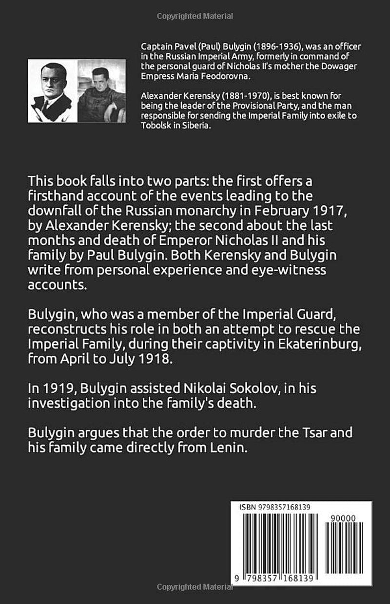 The Murder of the Romanovs: The Authentic Account