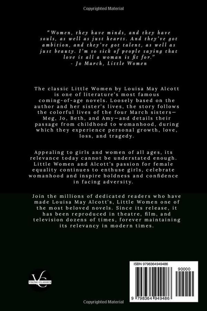 Little Women: A Complete, Unabridged, Illustrated, 1868 Edition with a Historical Annotation and Author Biography