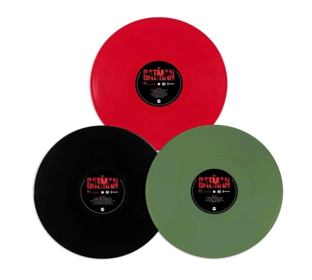. Batman Original Soundtrack Limited Exclusive Red, Black, & Green Edition