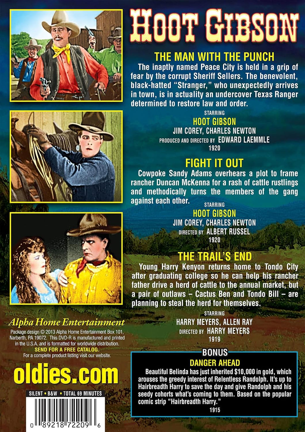 Hoot Gibson: Silent Cowboy Marathon - Man with the Punch