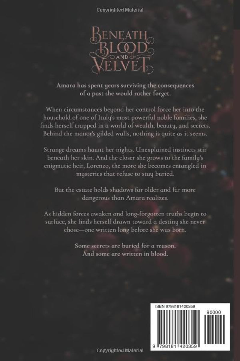 Beneath Blood and Velvet: Sangue Sacro Saga, Book One