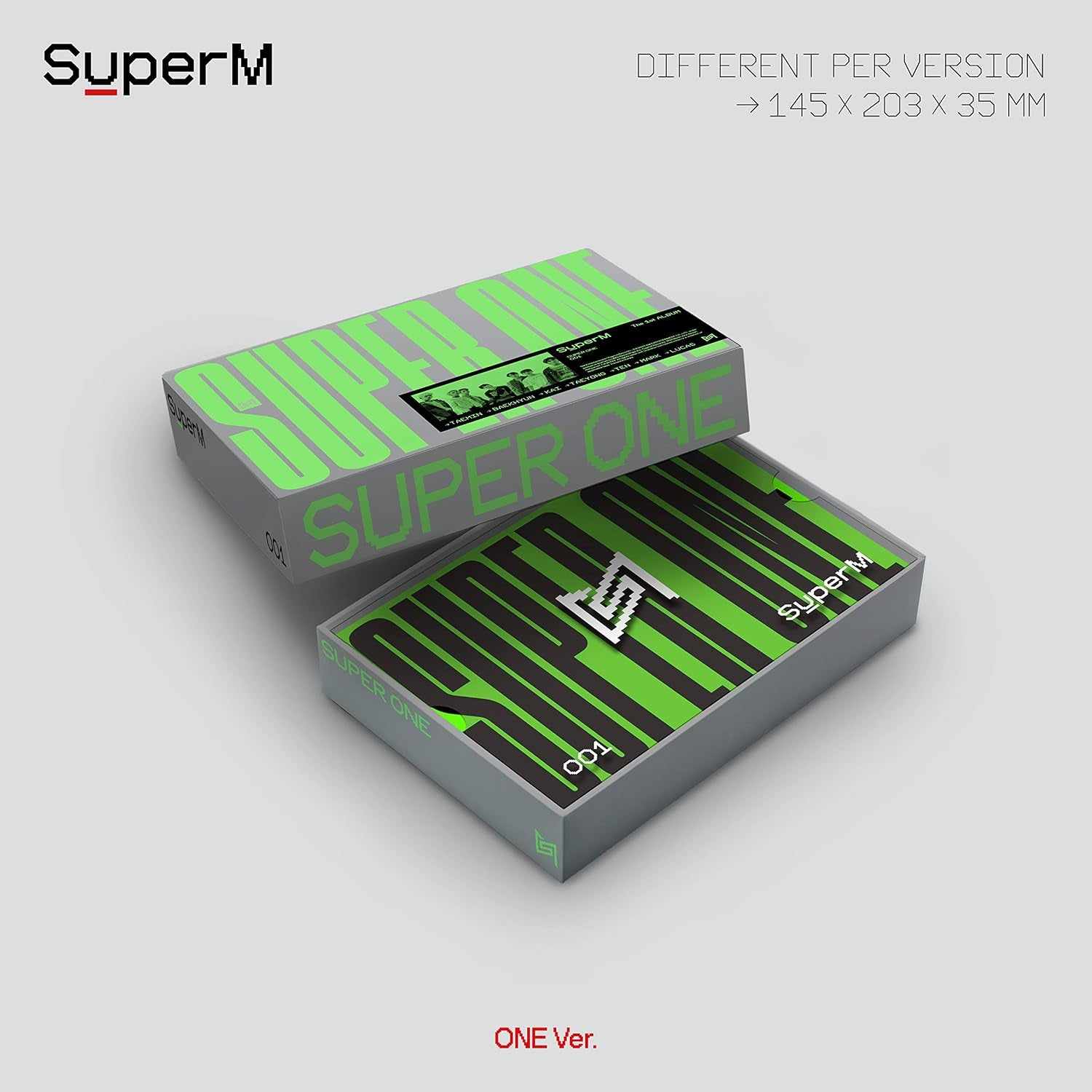 SuperM The 1st Album 'Super One' [One Ver.]