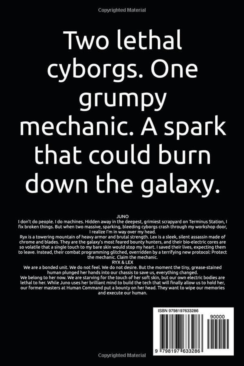 Spark For Me: A Why Choose Sci-Fi Cyborg Romance (Terminus Station Aliens)